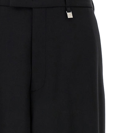 Giuseppe Di Morabito Black Virgin Wool Casual Pants