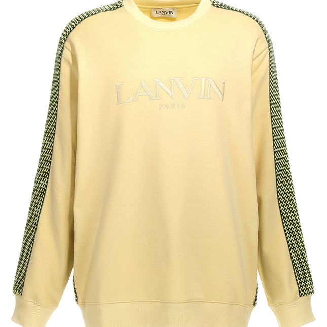 Lanvin Bicolor Cotton Sweatshirt