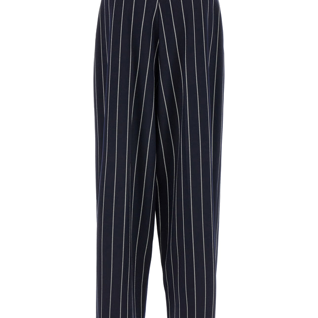 Giuseppe Di Morabito Blue Polyester Casual Pants