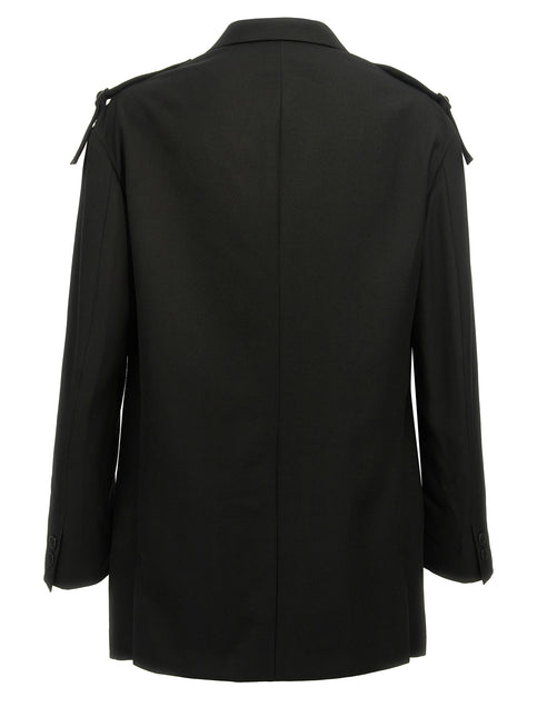 Yohji Yamamoto Black Wool Blazer