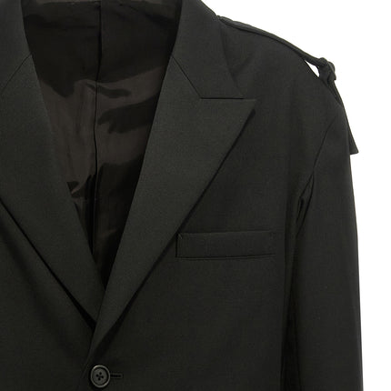 Yohji Yamamoto Black Wool Blazer