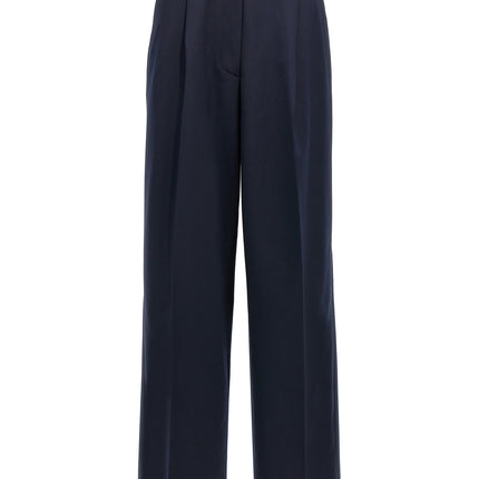 THELATEST Blue Polyester Casual Pants