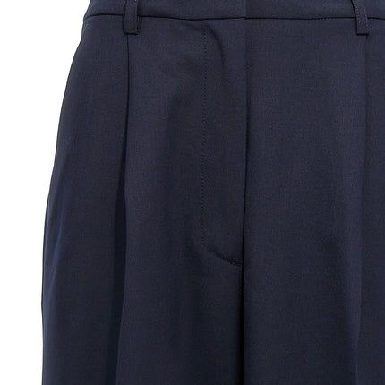 THELATEST Blue Polyester Casual Pants