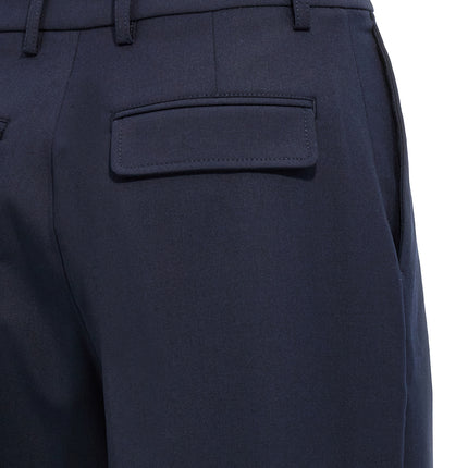 THELATEST Blue Polyester Casual Pants