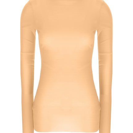 Jil Sander Multicolor Silk Turtleneck
