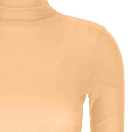 Jil Sander Multicolor Silk Turtleneck