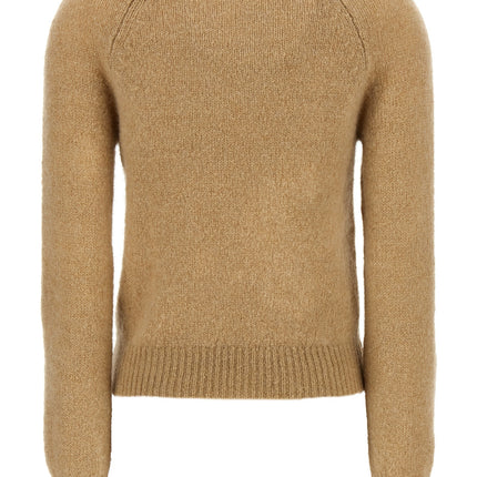 Dries Van Noten Beige Wool Cardigan