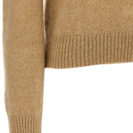Dries Van Noten Beige Wool Cardigan