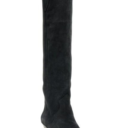 Isabel Marant Black Calfskin Chelsea Boots