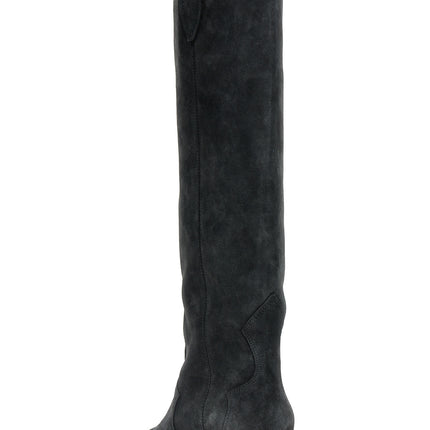 Isabel Marant Black Calfskin Chelsea Boots