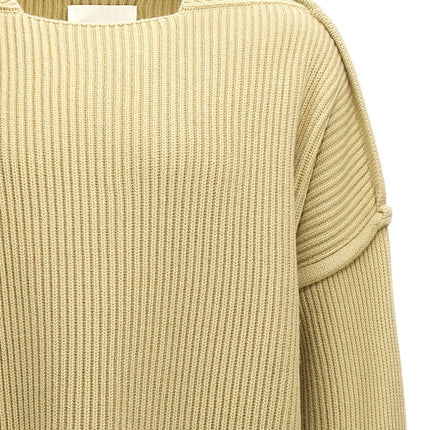 Jil Sander Bicolor Wool Cardigan