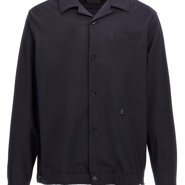 Givenchy Blue Elastane Blouse