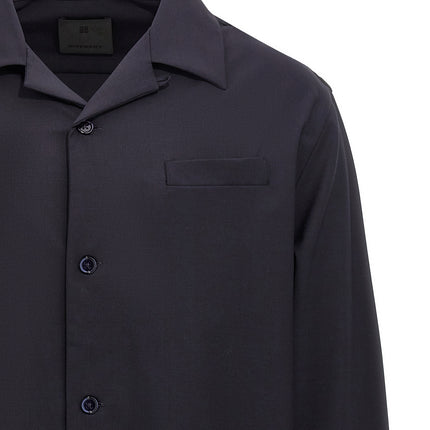 Givenchy Blue Elastane Blouse