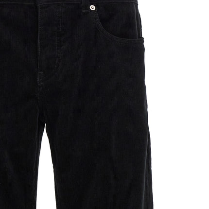 Saint Laurent Black Cotton Casual Pants