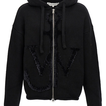 J.W.Anderson Black Wool Sweatshirt