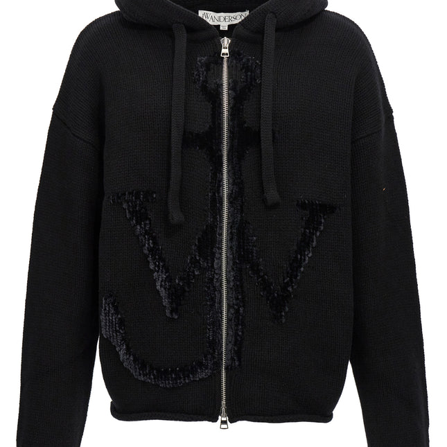 J.W.Anderson Black Wool Sweatshirt