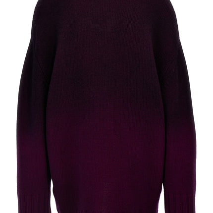 The Attico Purple Wool Short Dress
