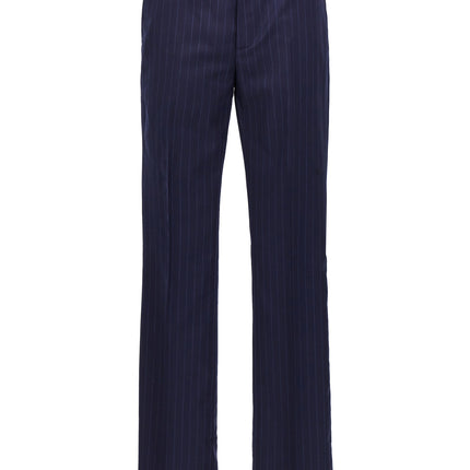 Givenchy Blue Wool Dress Pants
