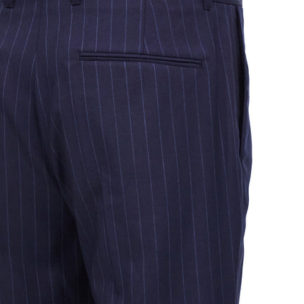 Givenchy Blue Wool Dress Pants