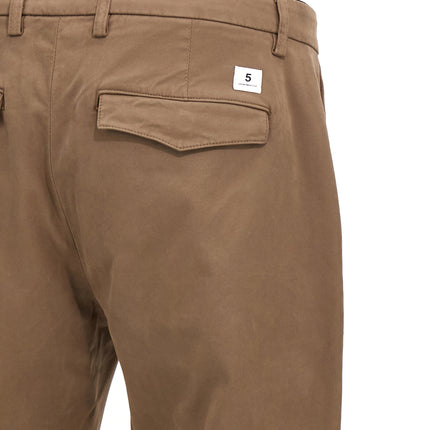 Department 5 Brown Cotton Casual Pants