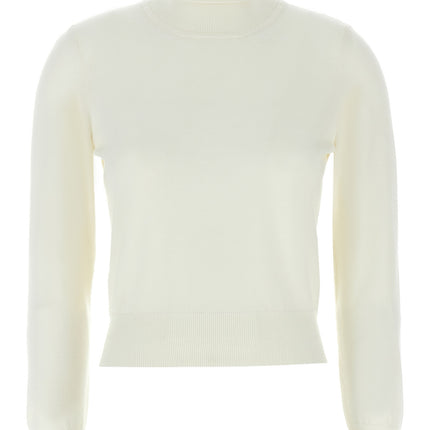 ANTONINO VALENTI White Merino Wool Cardigan
