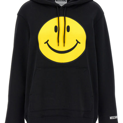 Moschino Black Cotton Hoodie