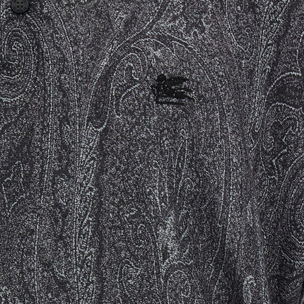 Etro Multicolor Silk Polo Shirt