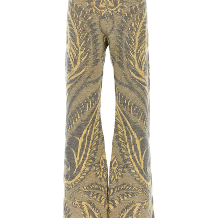 Etro Multicolor Wool Flared Pants