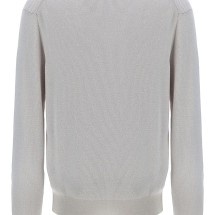 Brioni White Cashmere Cardigan