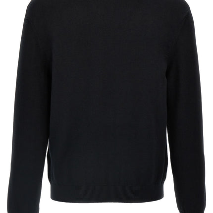 Marine Serre Black Viscose Cardigan