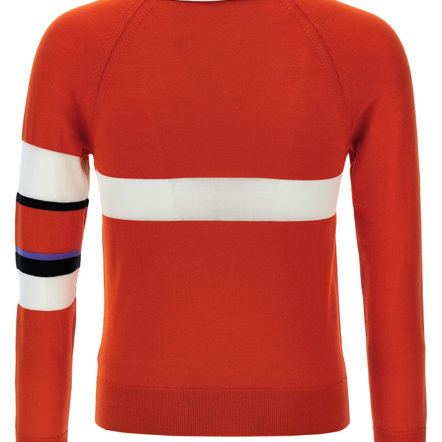 WALES BONNER Multicolor Wool Cardigan