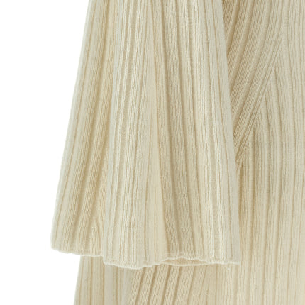 ANTONINO VALENTI White Cashmere Mini Skirt