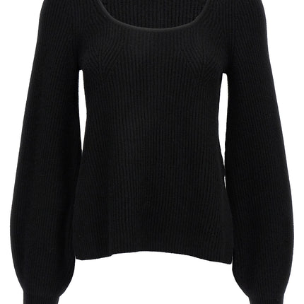 Loulou De Saison Black Cashmere Cardigan