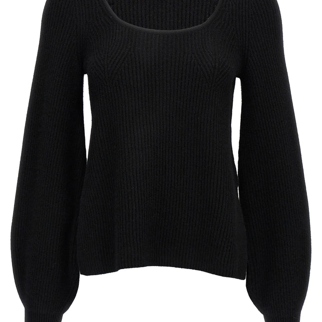 Loulou De Saison Black Cashmere Cardigan