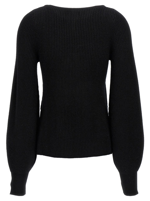 Loulou De Saison Black Cashmere Cardigan