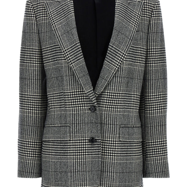 Dolce & Gabbana Bicolor Wool Blazer