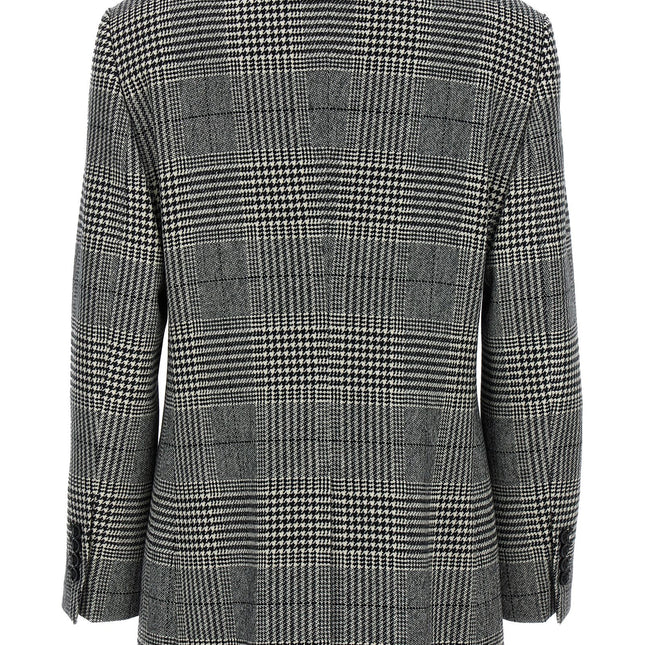 Dolce & Gabbana Bicolor Wool Blazer
