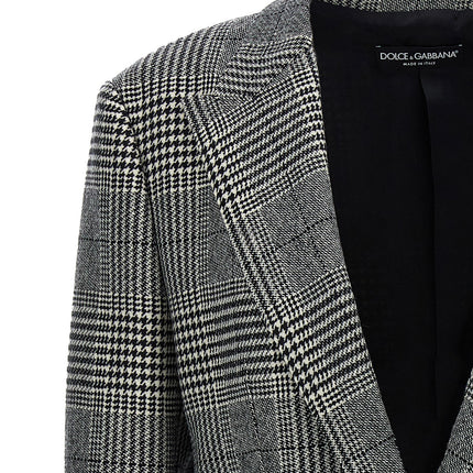 Dolce & Gabbana Bicolor Wool Blazer