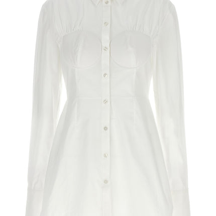 Nensi Dojaka White Cotton Blouse