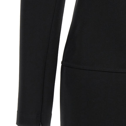 Fendi Black Viscose Midi Dress