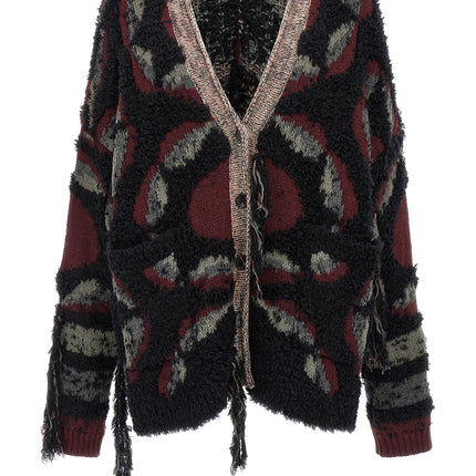 Etro Multicolor Wool Cardigan