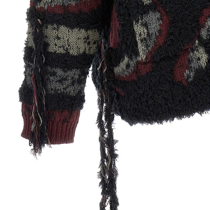 Etro Multicolor Wool Cardigan