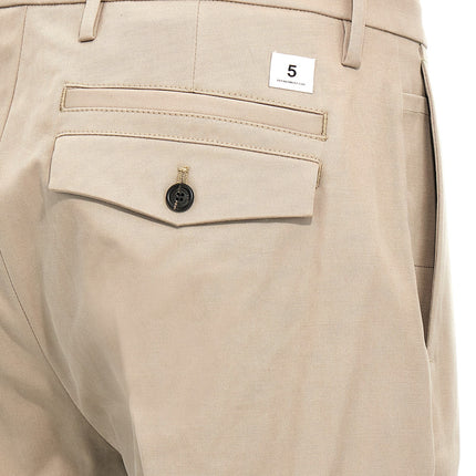 Department 5 Beige Cotton Casual Pants