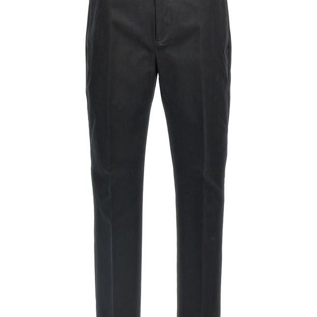 Department 5 Black Cotton Casual Pants