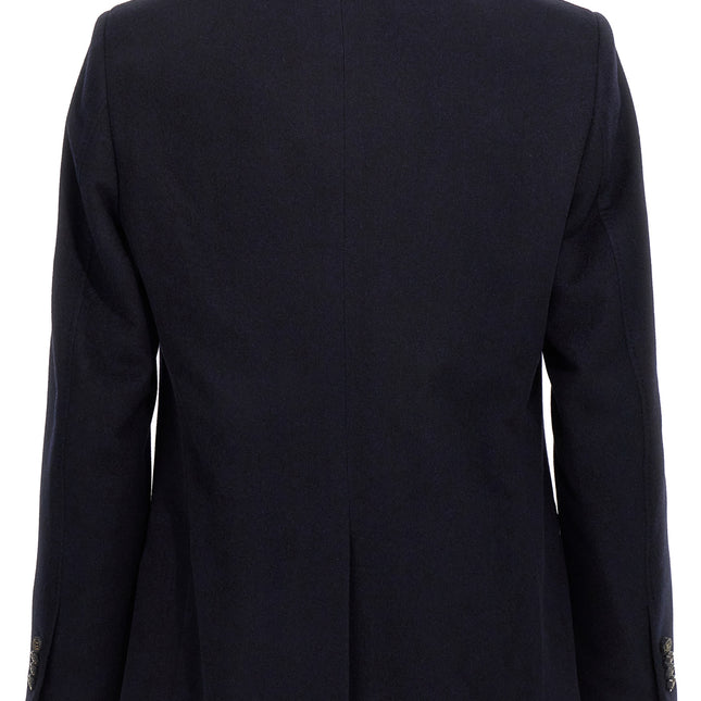 Etro Blue Cashmere Blazer