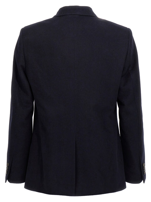 Etro Blue Cashmere Blazer