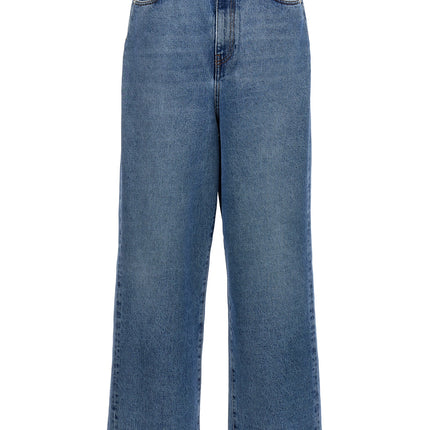 SÉFR Blue Cotton Jeans Denim