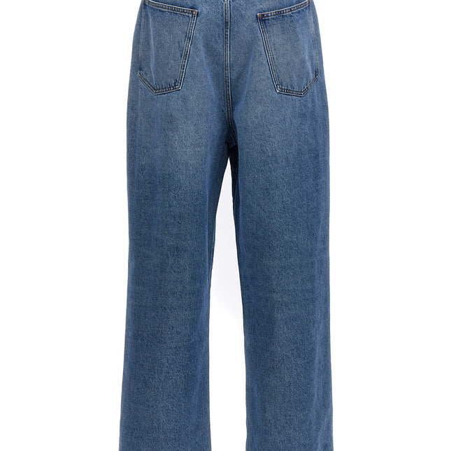 SÉFR Blue Cotton Jeans Denim