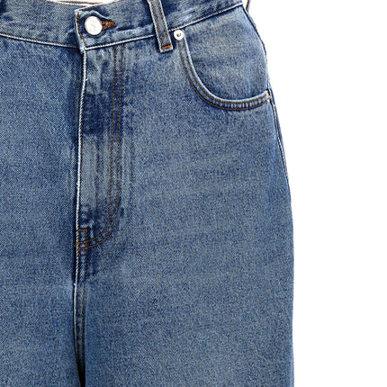 SÉFR Blue Cotton Jeans Denim
