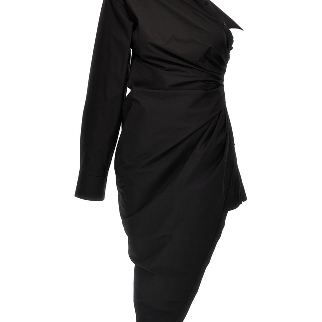 Alexander Wang Black Cotton Short Dress